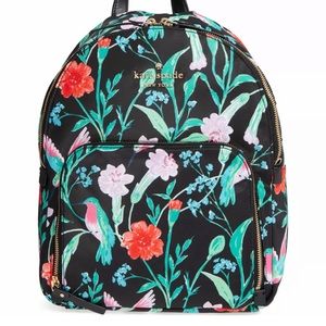 Kate Spade New York Watson Lane Hartley floral nylon backpack